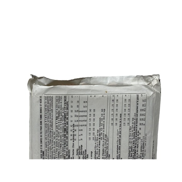 Simplicity 7971 Old South & Fairy Tales Adult Costumes Sewing Pattern Vintage - Picture 6 of 6